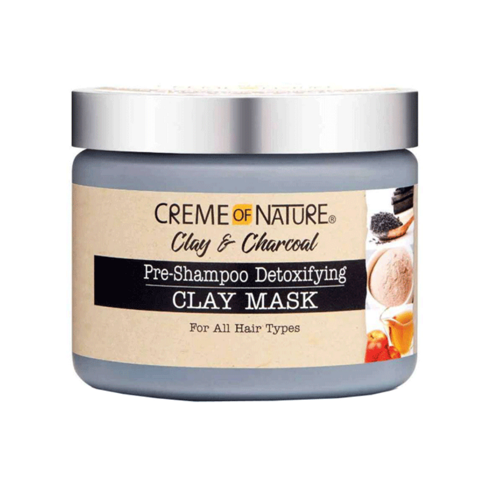 Clay & Charcoal Pre-Shampoo Detoxifying Clay Mask 355ml